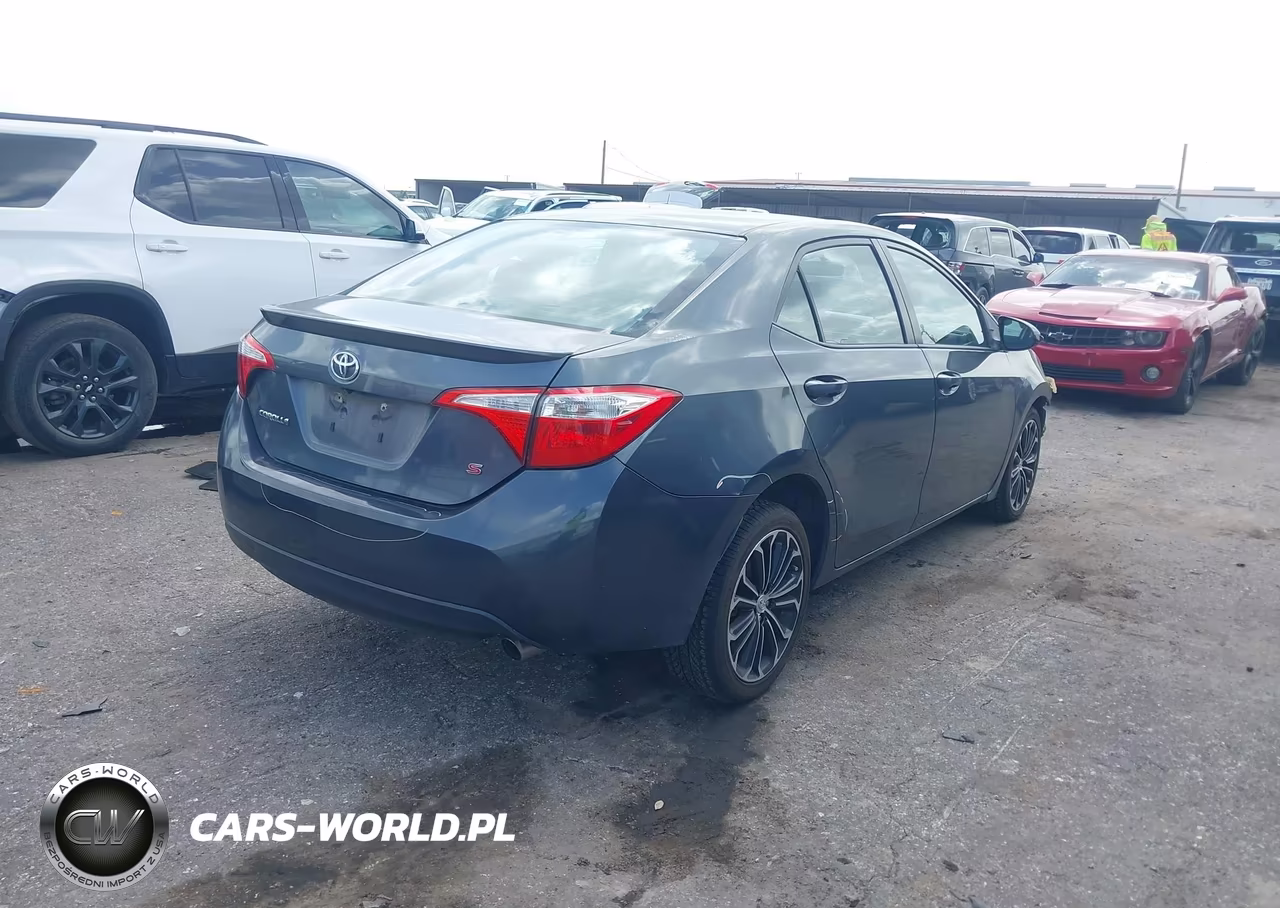 2014 Toyota Corolla S Plus VIN:5YFBURHE1EP175677 - 4