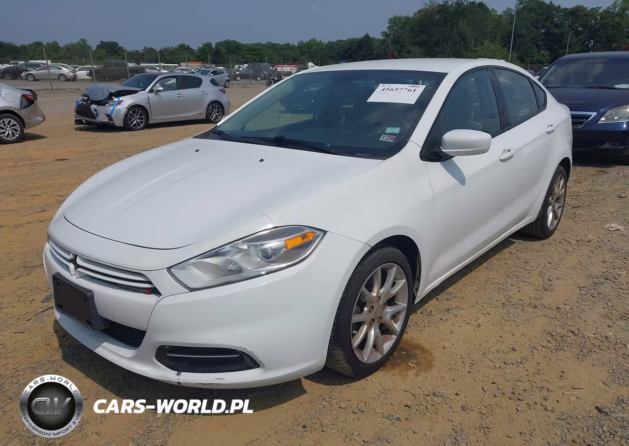 2013 Dodge Dart Sxt VIN:1C3CDFBH2DD134454 - 2