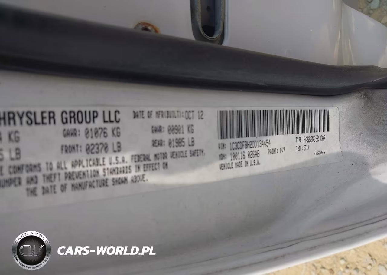 2013 Dodge Dart Sxt VIN:1C3CDFBH2DD134454 - 9
