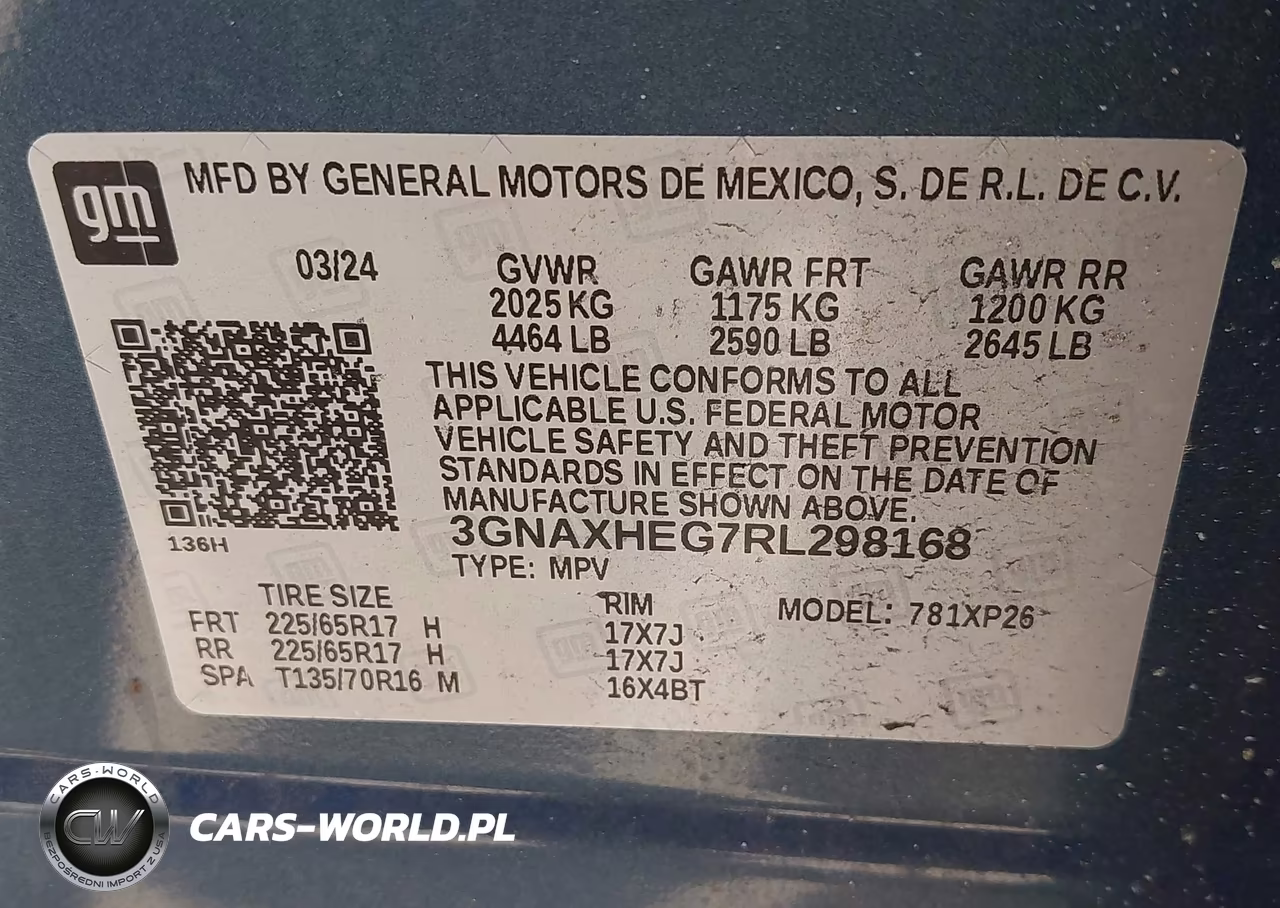 2024 Chevrolet Equinox Fwd Ls VIN:3GNAXHEG7RL298168 - 9