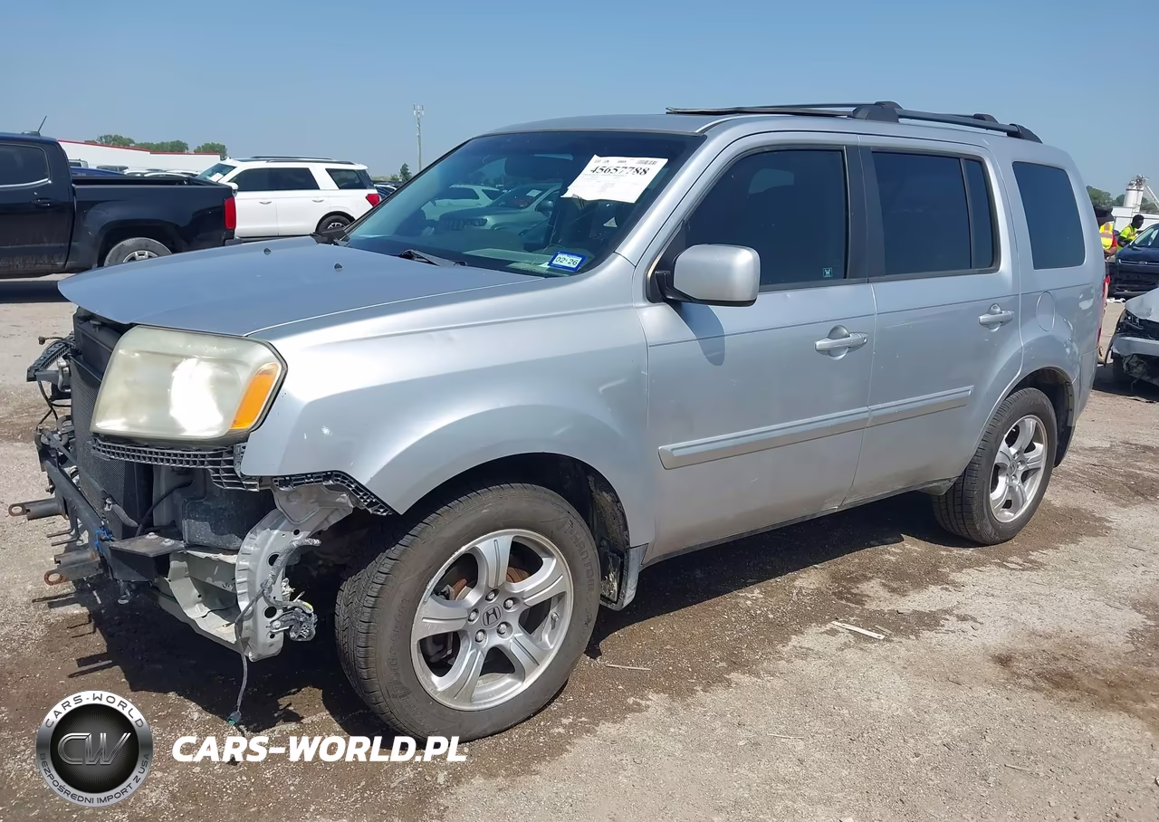 2012 Honda Pilot Ex-L VIN:5FNYF3H57CB041573 - 2