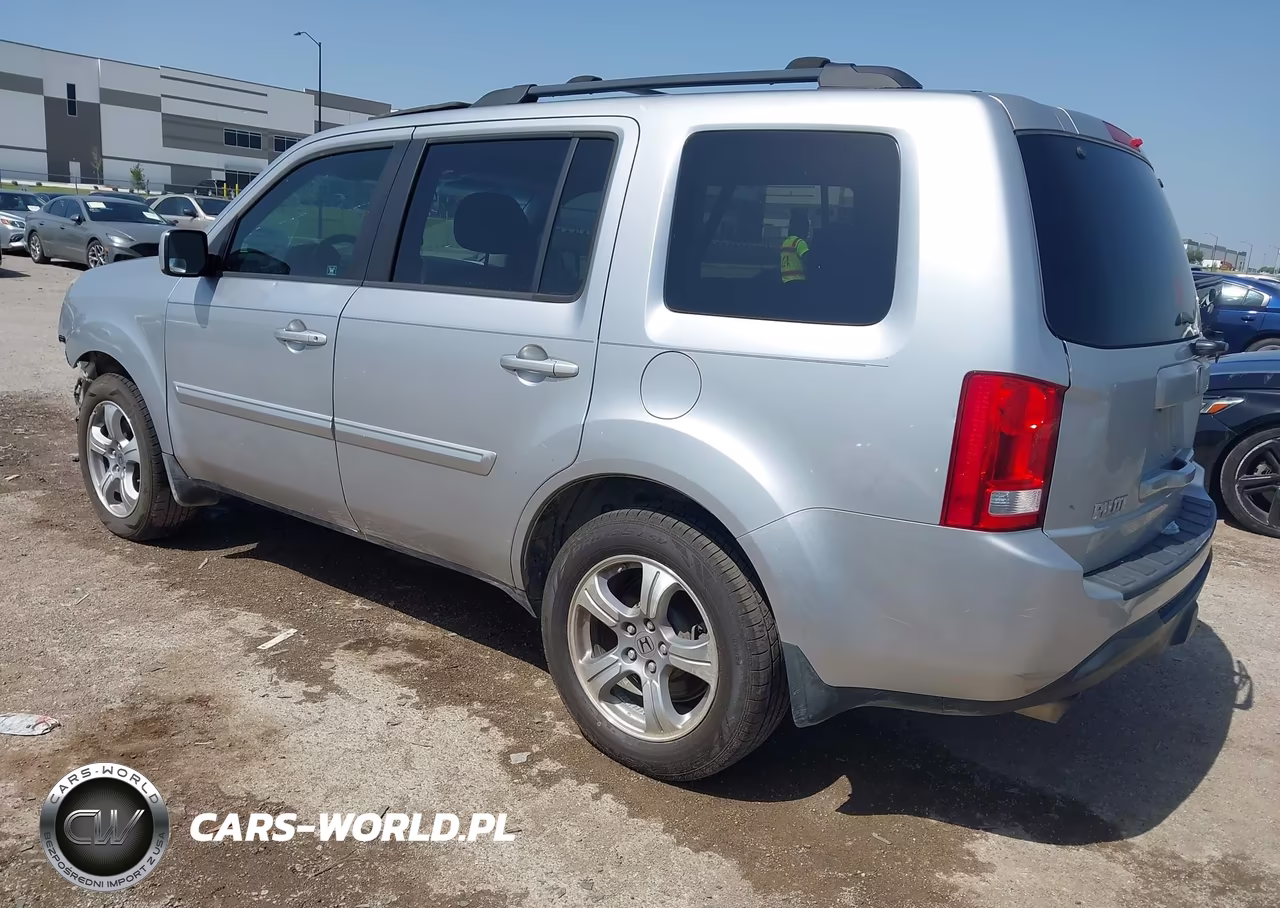 2012 Honda Pilot Ex-L VIN:5FNYF3H57CB041573 - 3