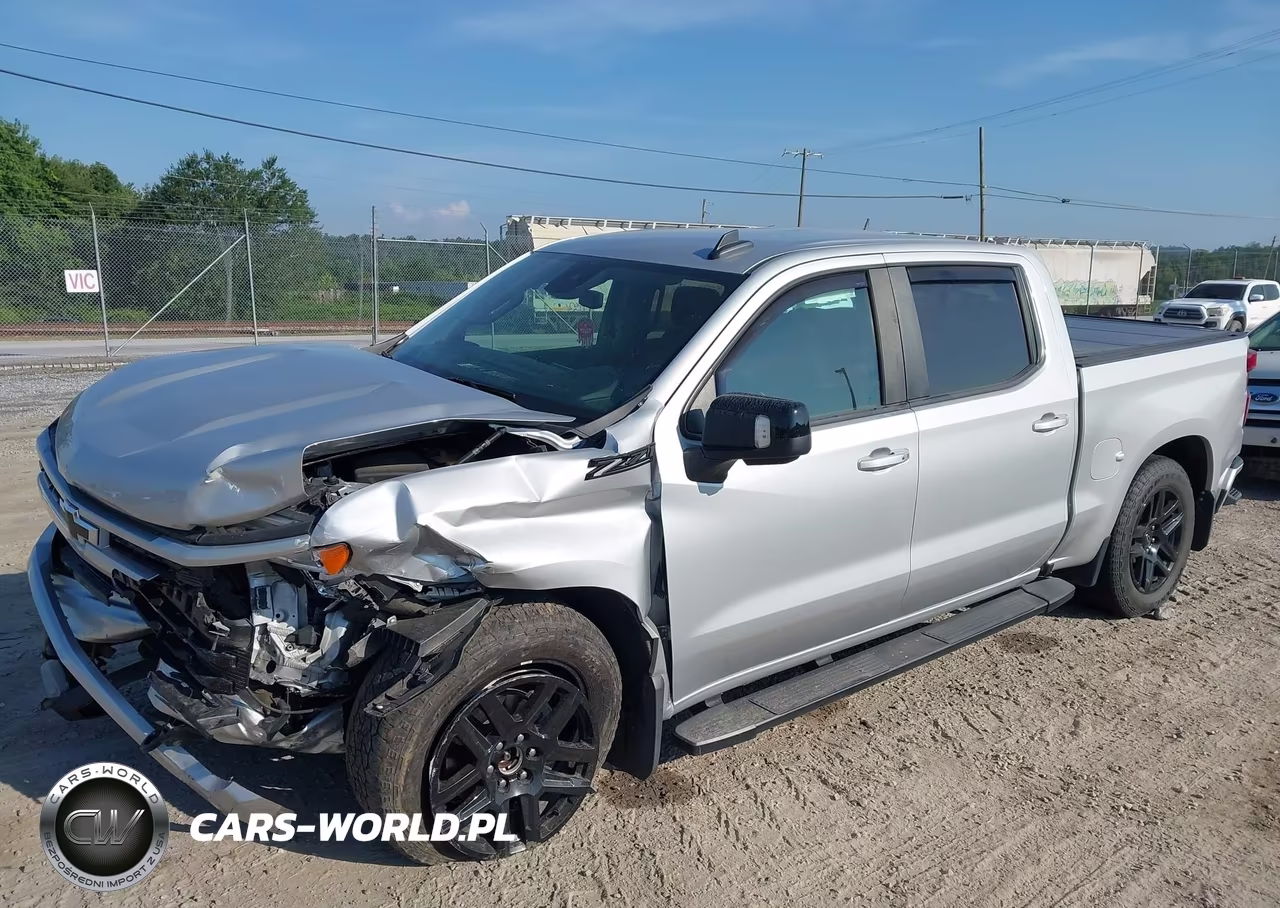 2022 Chevrolet Silverado K1500 Rst VIN:1GCUDEED1NZ513985 - 2