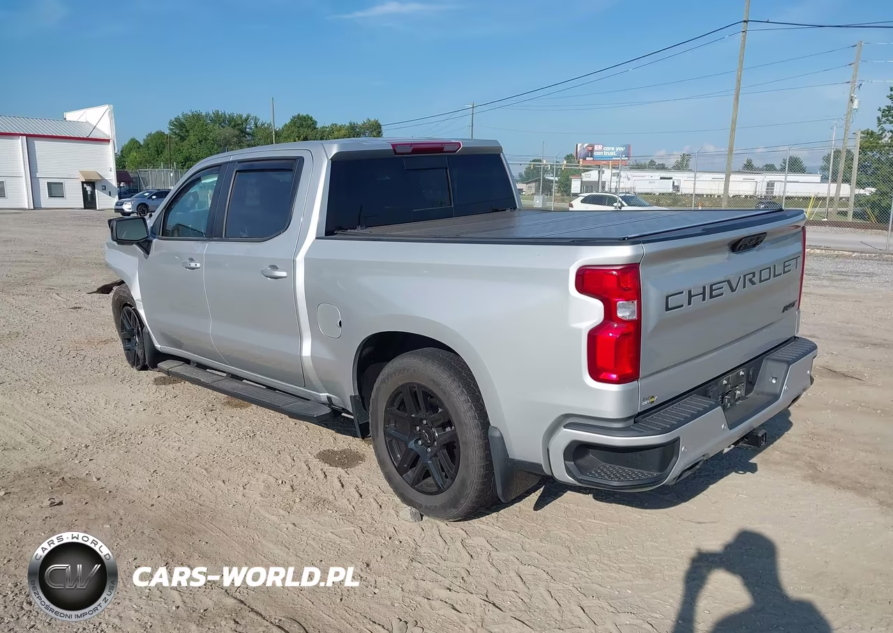 2022 Chevrolet Silverado K1500 Rst VIN:1GCUDEED1NZ513985 - 3