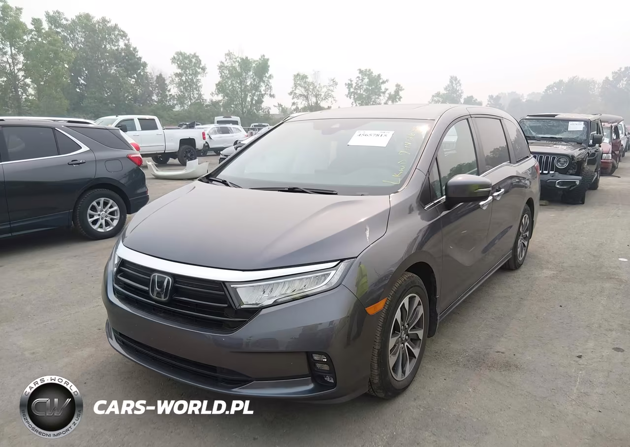 2021 Honda Odyssey Ex-L VIN:5FNRL6H70MB040461 - 2
