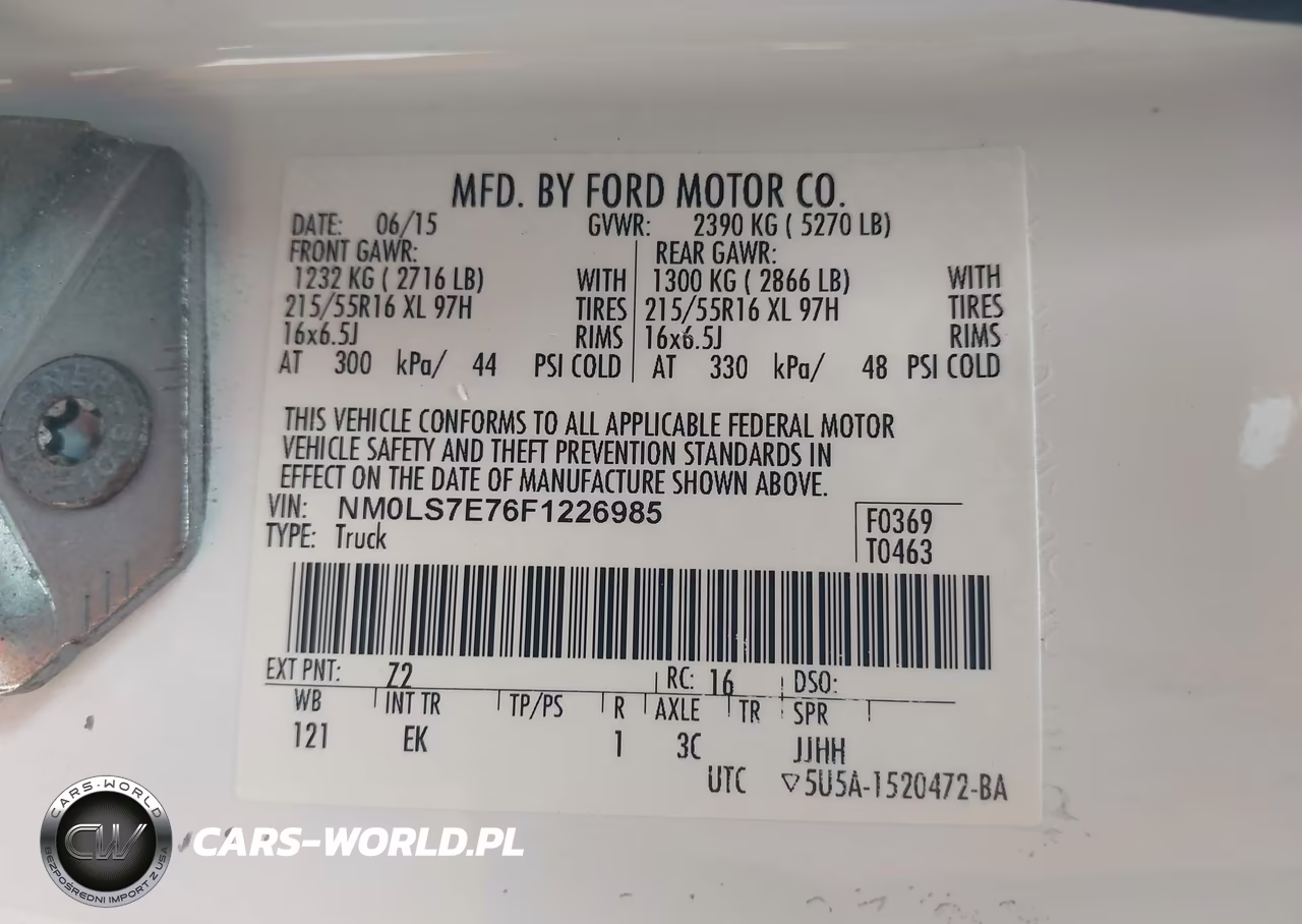 2015 Ford Transit Connect Xl VIN:NM0LS7E76F1226985 - 9