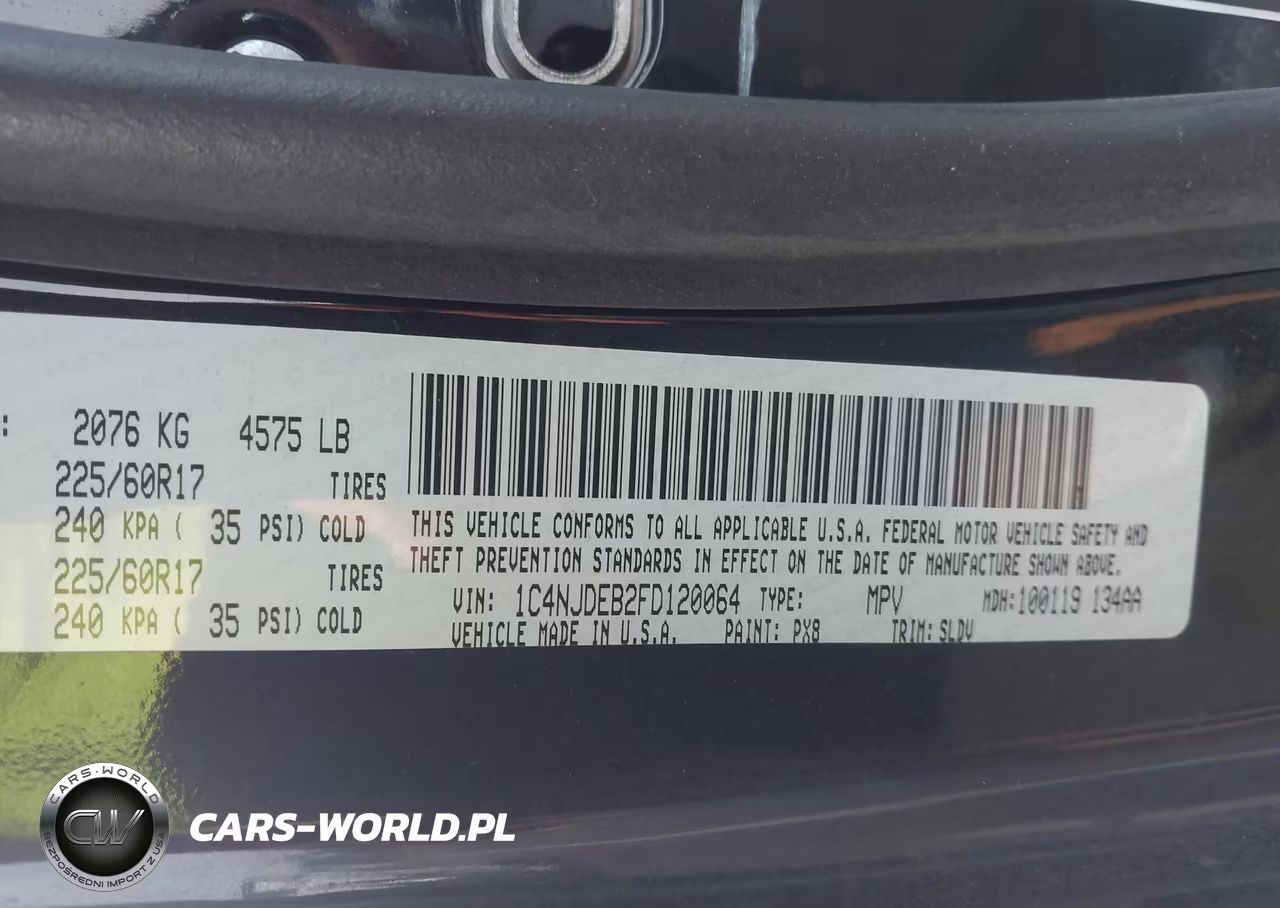2015 Jeep Compass High Altitude Edition VIN:1C4NJDEB2FD120064 - 9