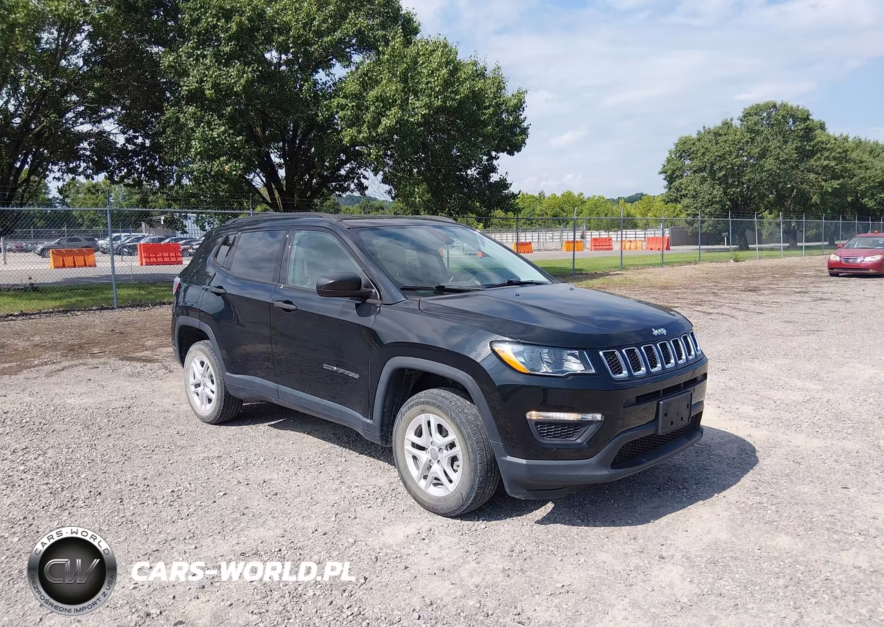 2018 Jeep Compass Sport 4X4 VIN:3C4NJDAB8JT415310 - 1