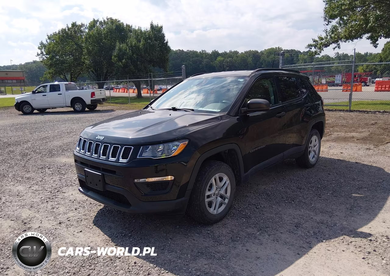 2018 Jeep Compass Sport 4X4 VIN:3C4NJDAB8JT415310 - 2
