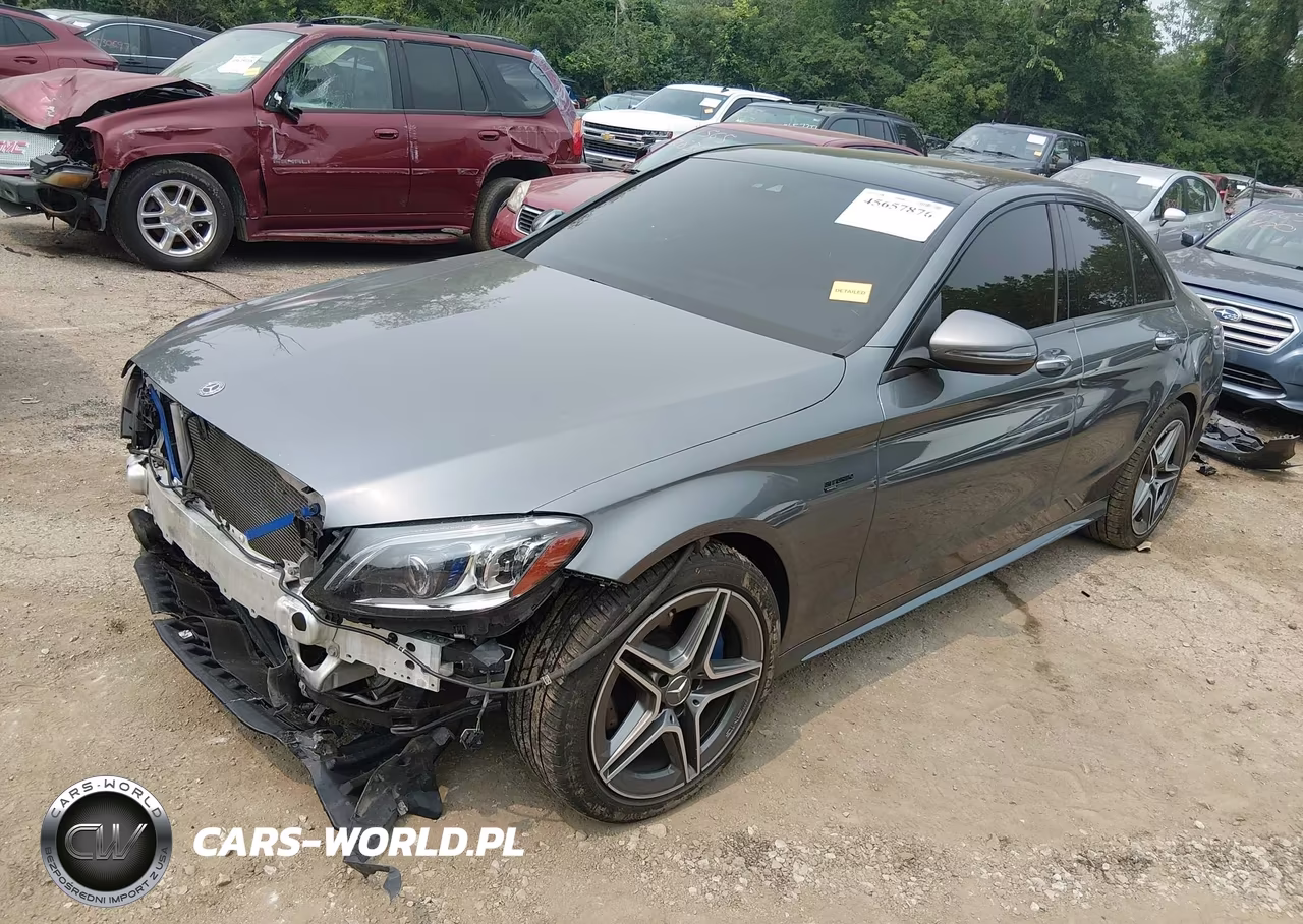 2020 Mercedes-Benz Amg C 43 4Matic VIN:W1KWF6EB7LR585770 - 2