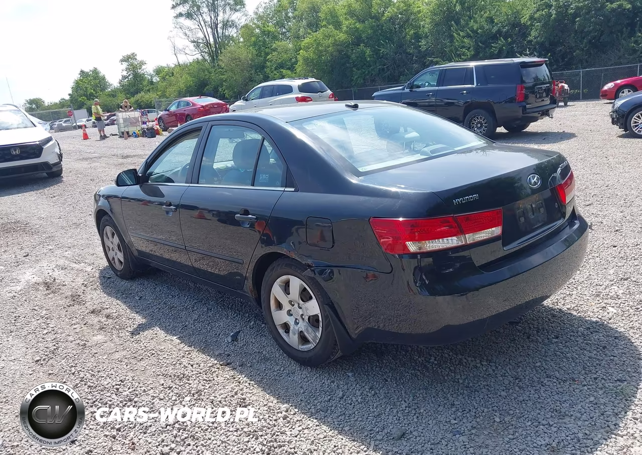 2008 Hyundai Sonata Gls VIN:5NPET46C38H385865 - 3