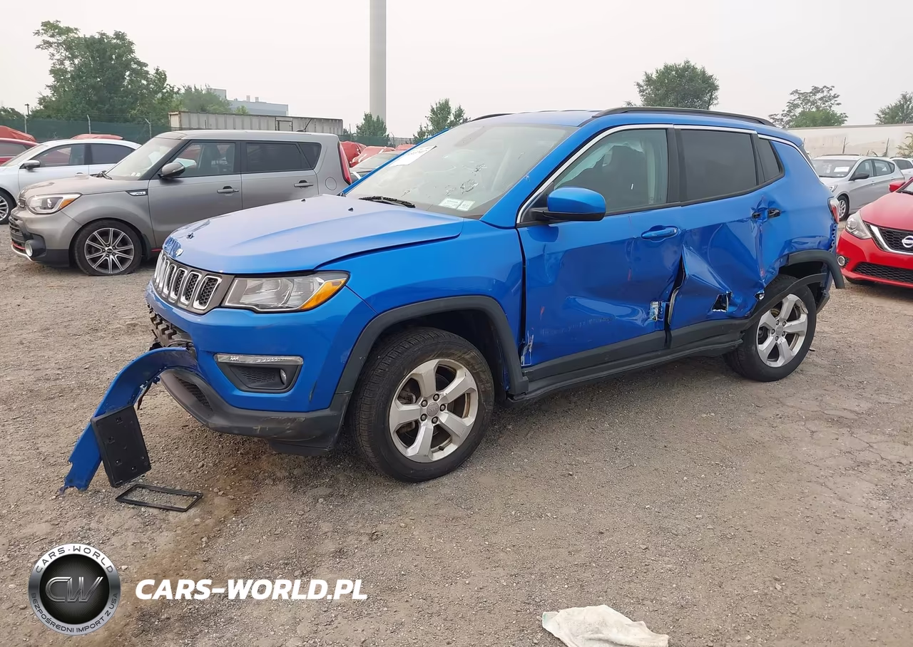 2018 Jeep Compass Latitude 4X4 VIN:3C4NJDBB0JT485298 - 2
