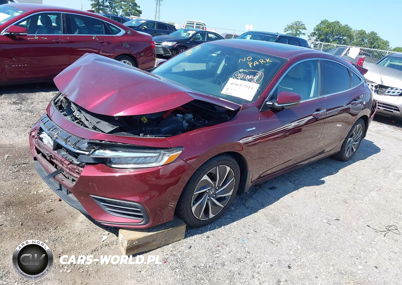 2019 Honda Insight Touring VIN:19XZE4F99KE023339 - 2