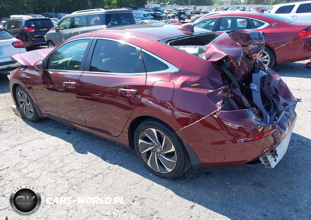 2019 Honda Insight Touring VIN:19XZE4F99KE023339 - 3