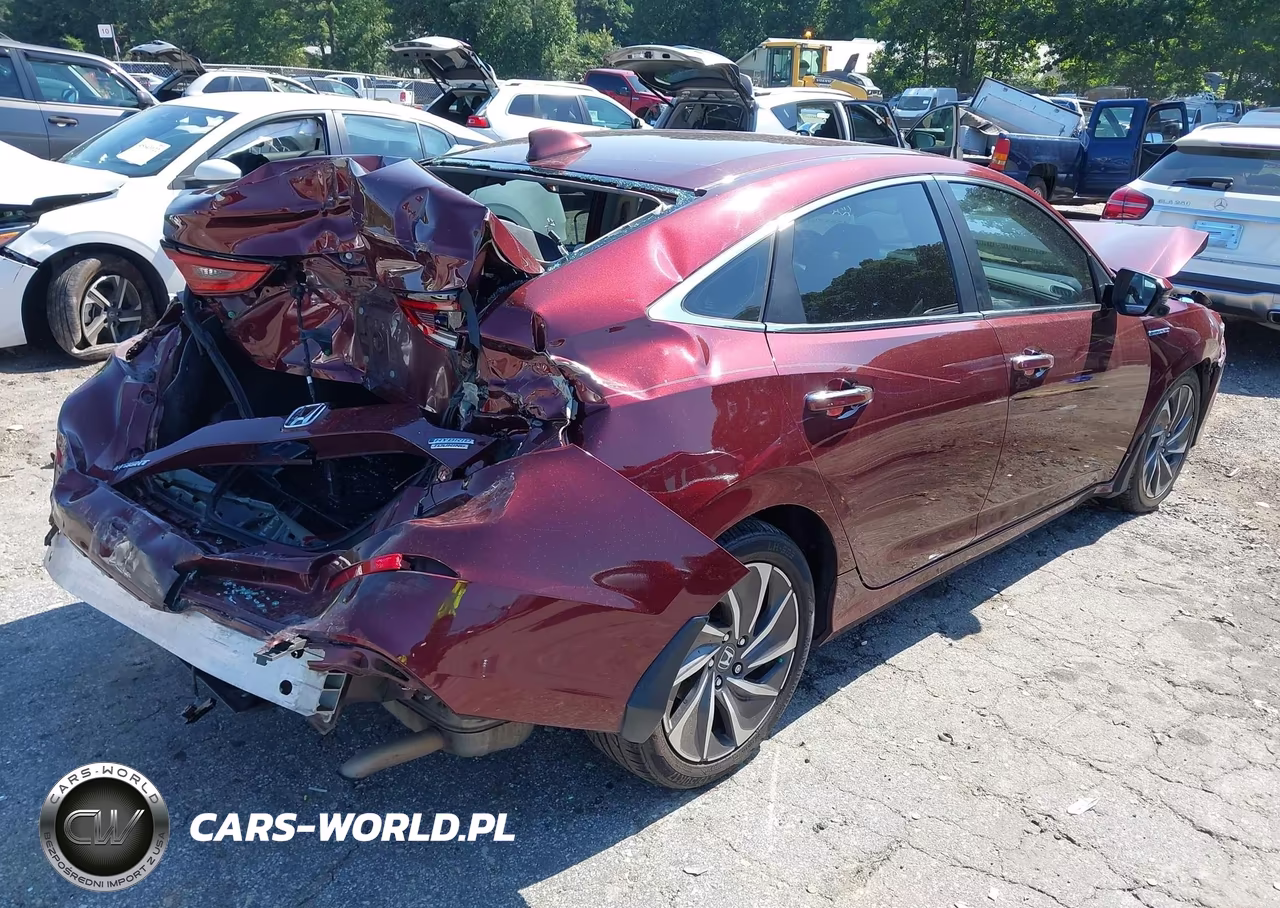 2019 Honda Insight Touring VIN:19XZE4F99KE023339 - 4