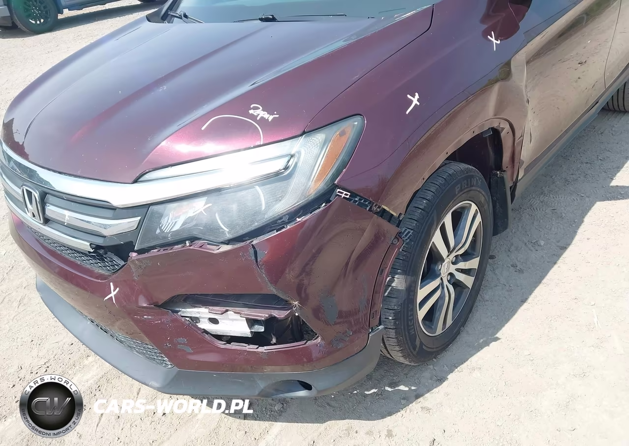 2016 Honda Pilot Ex-L VIN:5FNYF6H80GB012675 - 6