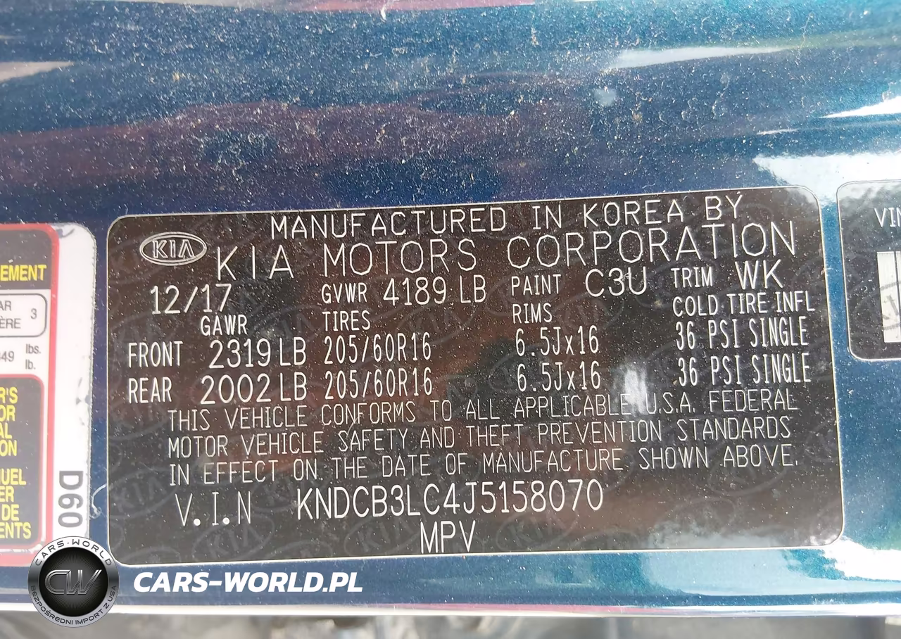 2018 Kia Niro Lx VIN:KNDCB3LC4J5158070 - 9