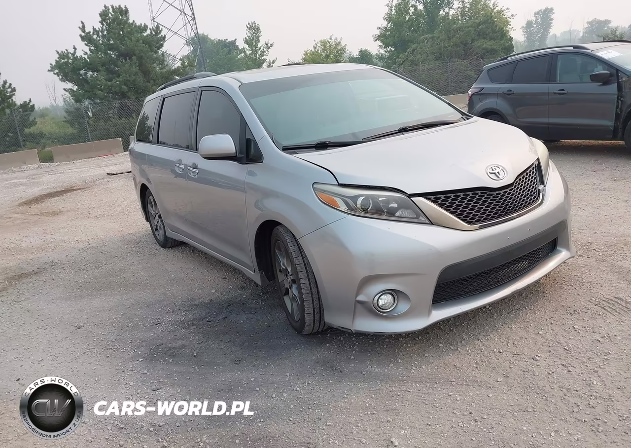 2015 Toyota Sienna Se 8 Passenger-Se Premium 8 Passenger VIN:5TDXK3DC8FS640395 - 1