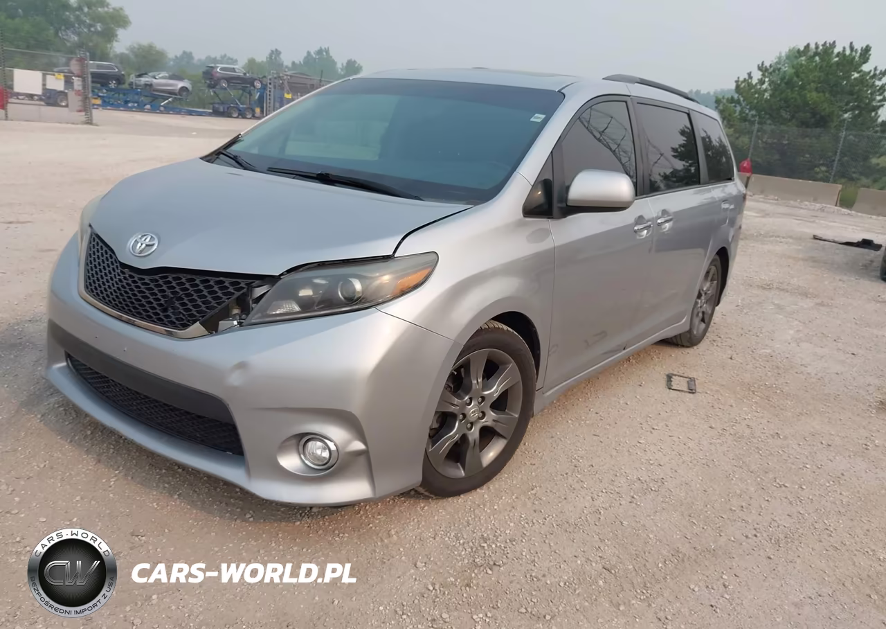 2015 Toyota Sienna Se 8 Passenger-Se Premium 8 Passenger VIN:5TDXK3DC8FS640395 - 2