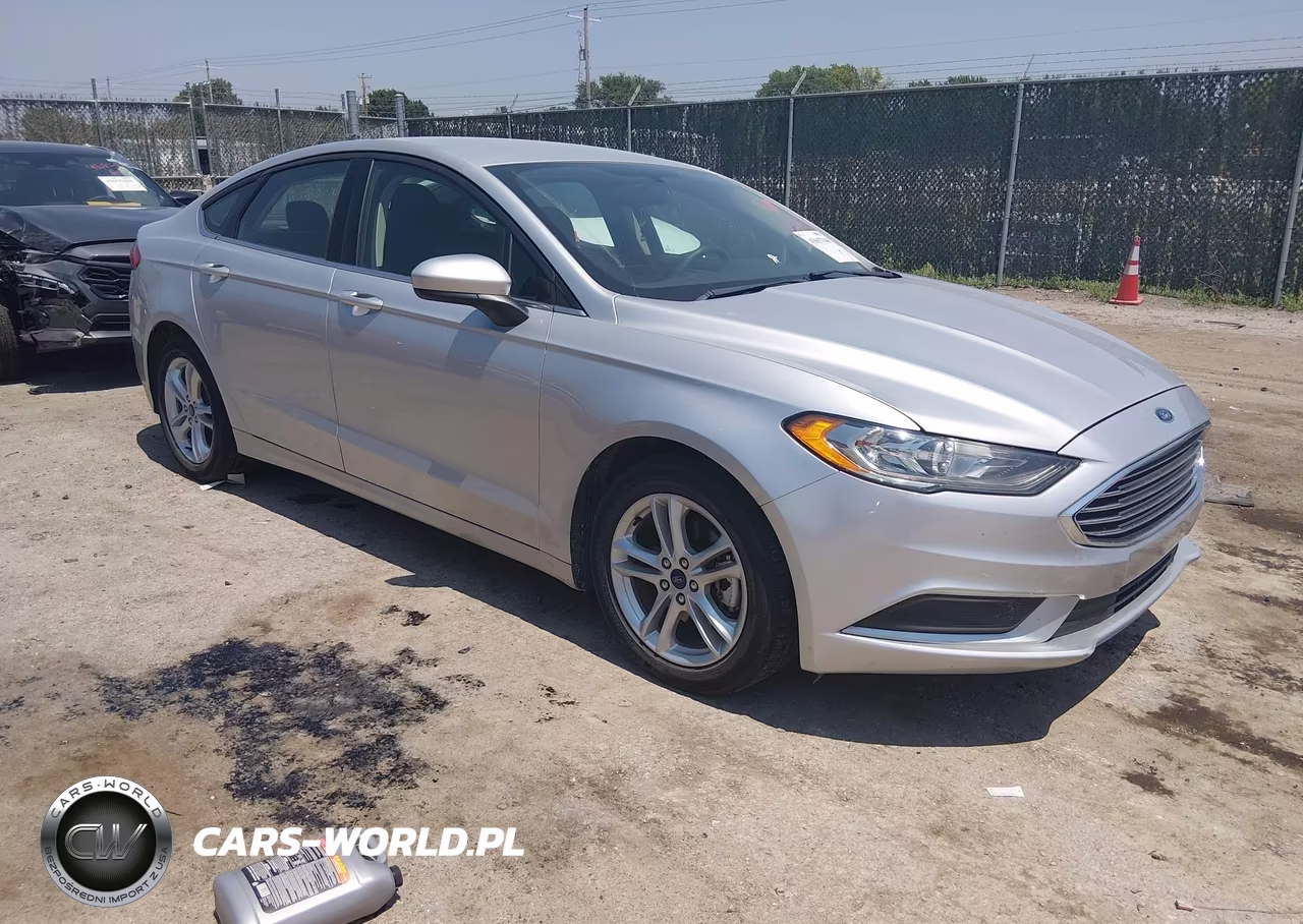2018 Ford Fusion Se VIN:3FA6P0HD8JR260389 - 1