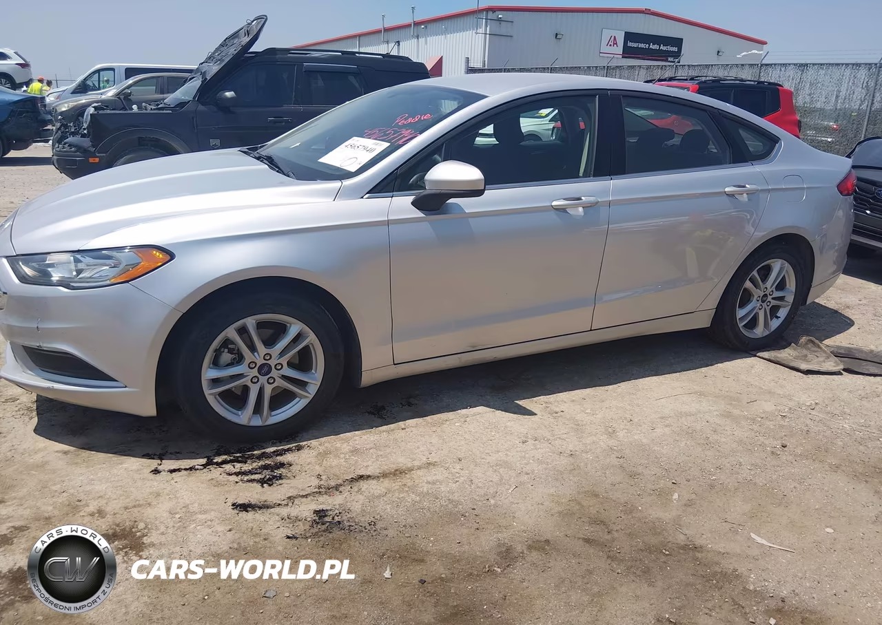 2018 Ford Fusion Se VIN:3FA6P0HD8JR260389 - 2