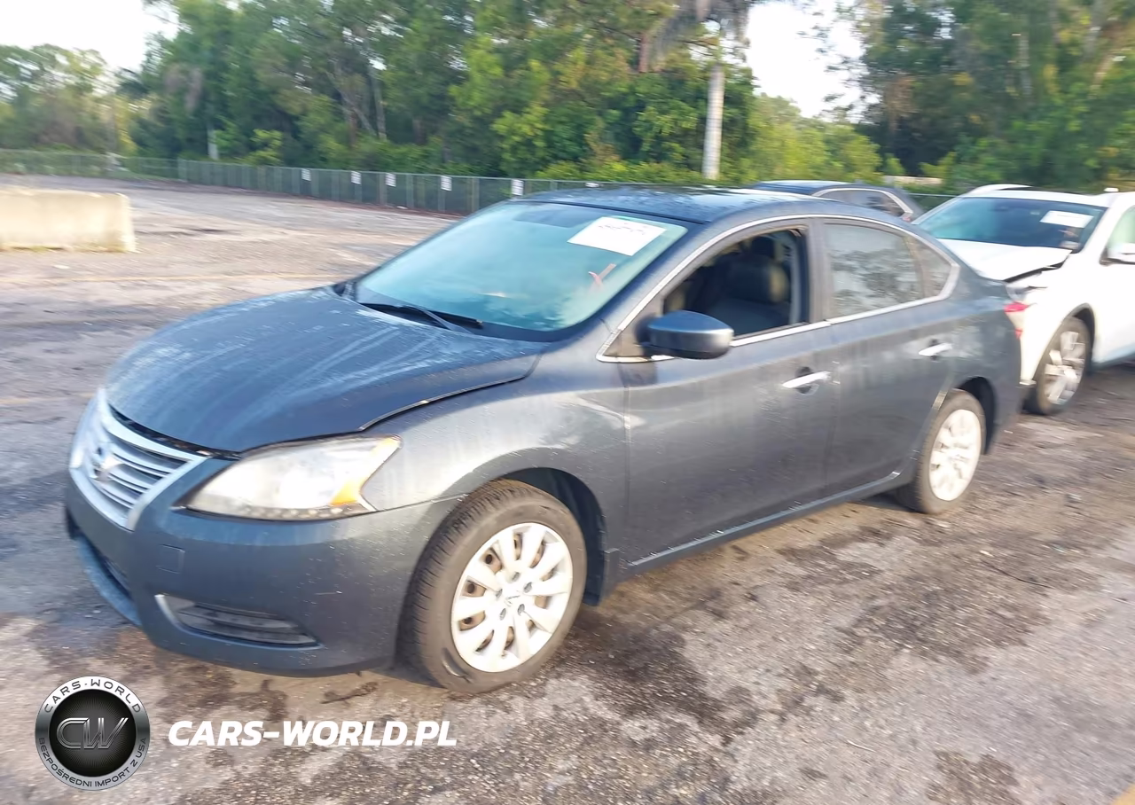 2013 Nissan Sentra S VIN:3N1AB7AP8DL792946 - 2