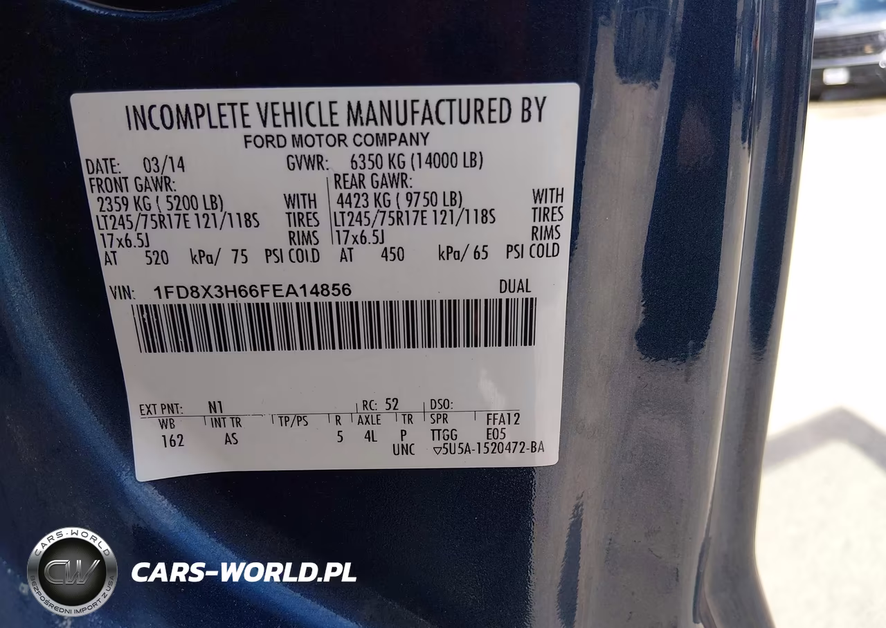 2015 Ford F-350 Chassis Xl VIN:1FD8X3H66FEA14856 - 9