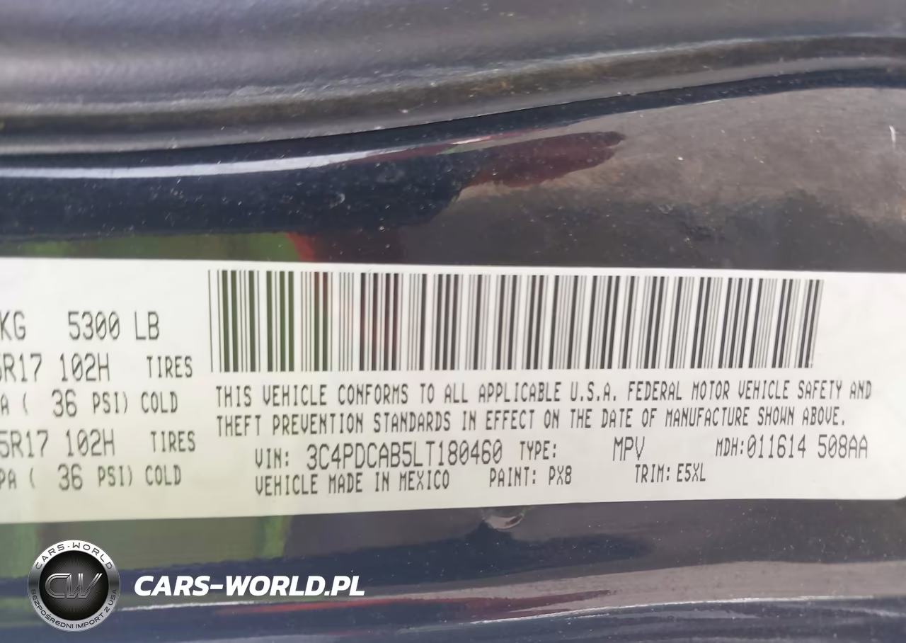 2020 Dodge Journey Se Value VIN:3C4PDCAB5LT180460 - 9