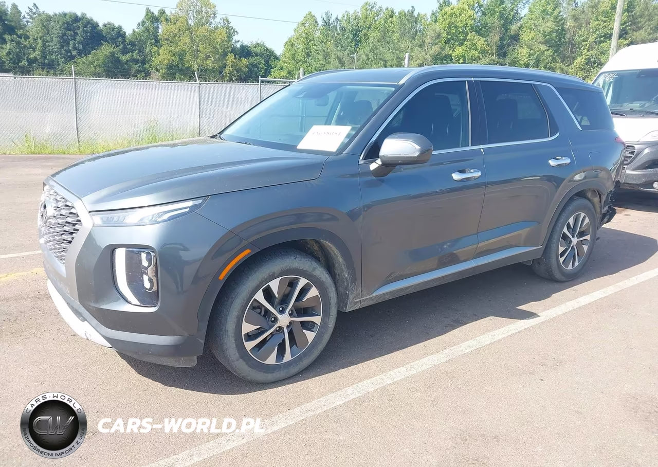 2021 Hyundai Palisade Sel VIN:KM8R24HEXMU279654 - 2