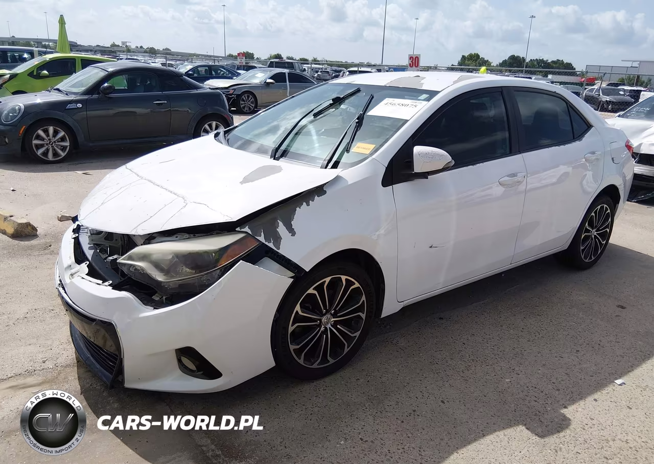 2015 Toyota Corolla S Plus VIN:5YFBURHE6FP362169 - 2
