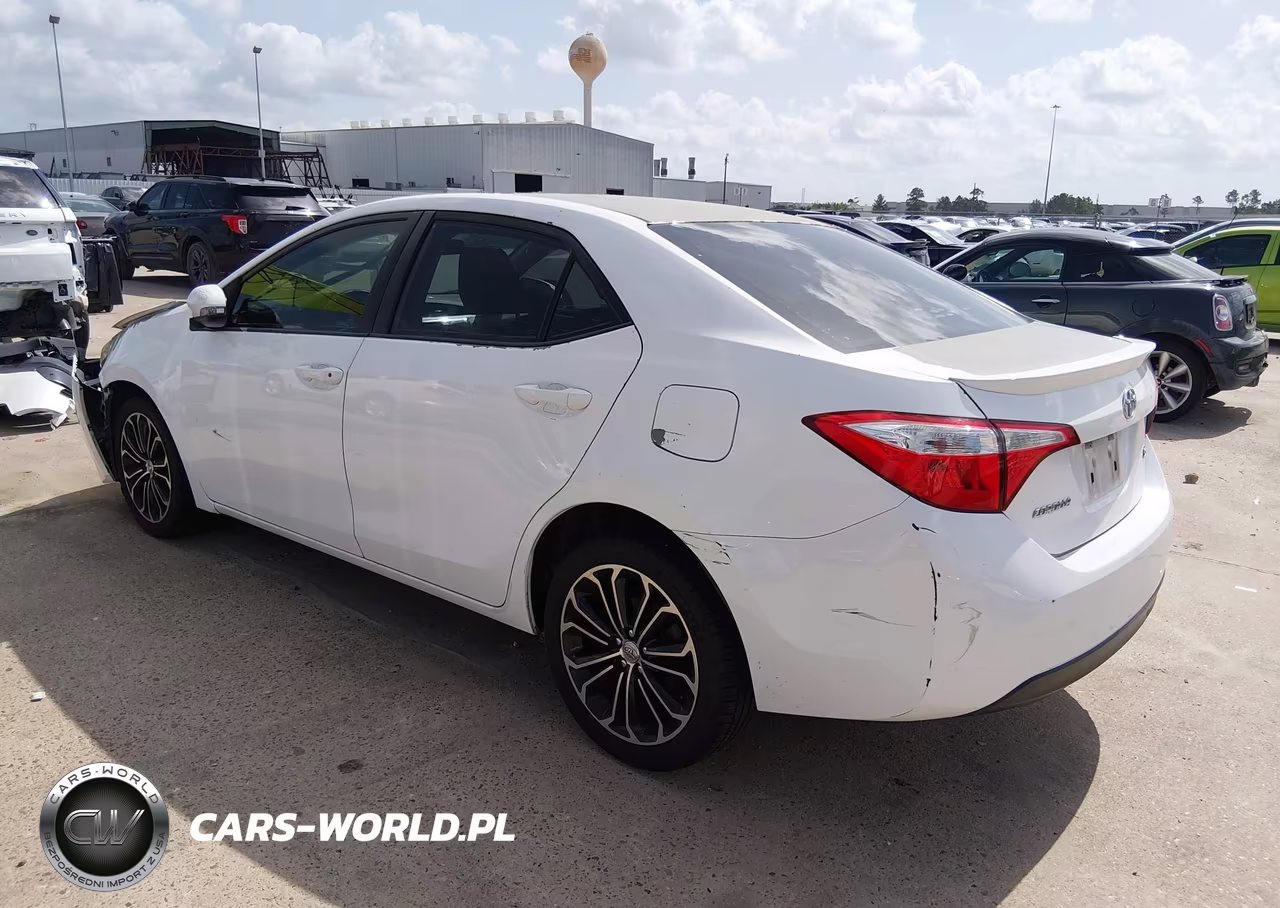 2015 Toyota Corolla S Plus VIN:5YFBURHE6FP362169 - 3