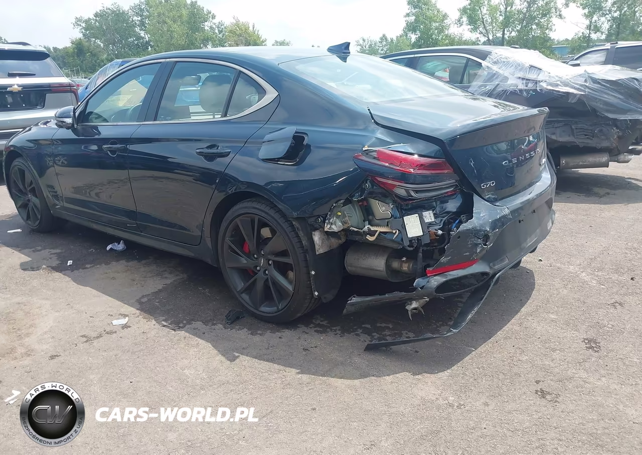 2022 Genesis G70 3.3T Awd VIN:KMTG54TE1NU082532 - 6