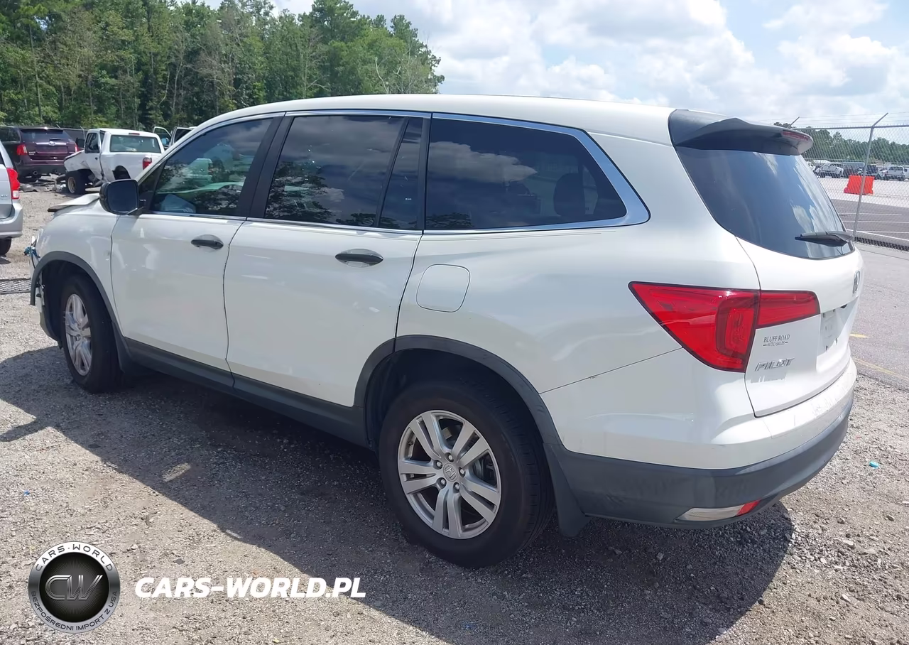 2017 Honda Pilot Lx VIN:5FNYF5H11HB033842 - 3