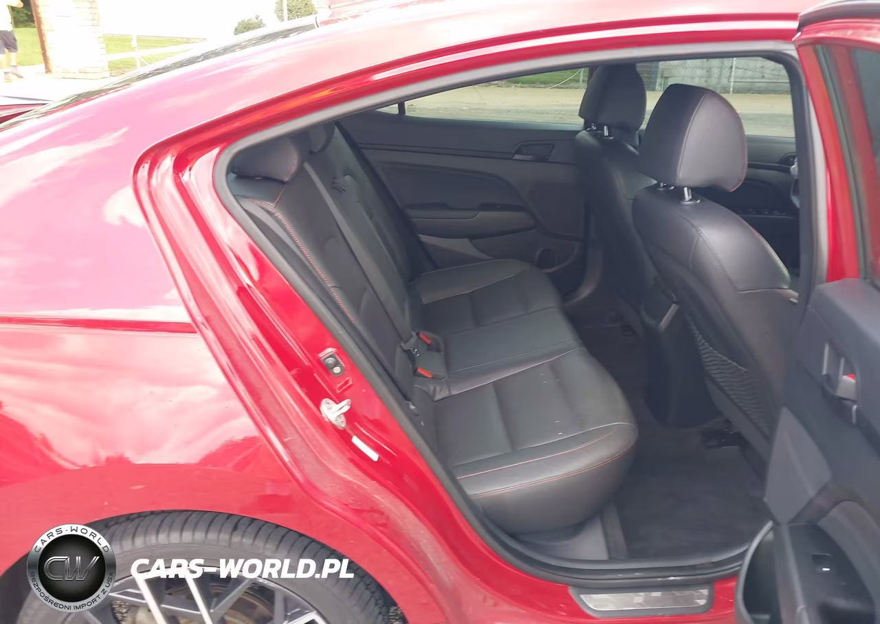 2019 Hyundai Elantra Sport VIN:KMHD04LB6KU841902 - 8