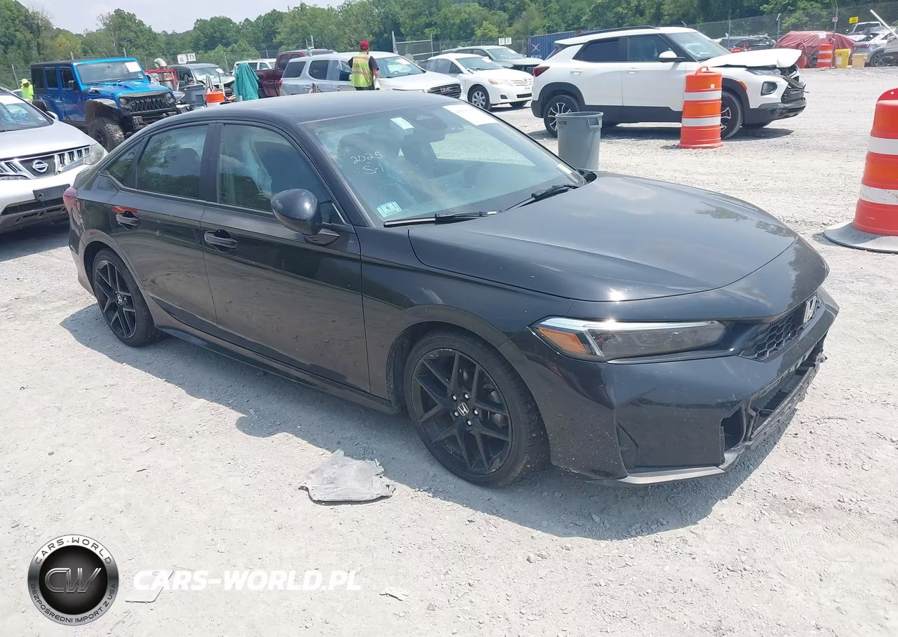 2025 Honda Civic Sport VIN:2HGFE2F57SH602355 - 1