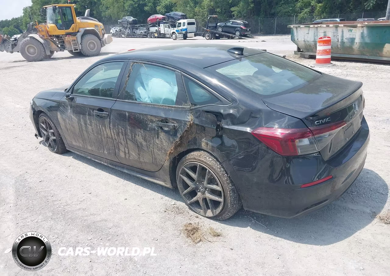 2025 Honda Civic Sport VIN:2HGFE2F57SH602355 - 3