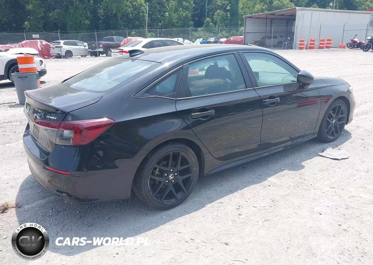 2025 Honda Civic Sport VIN:2HGFE2F57SH602355 - 4