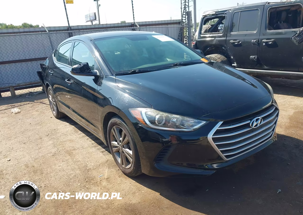 2018 Hyundai Elantra Sel VIN:5NPD84LFXJH232384 - 1