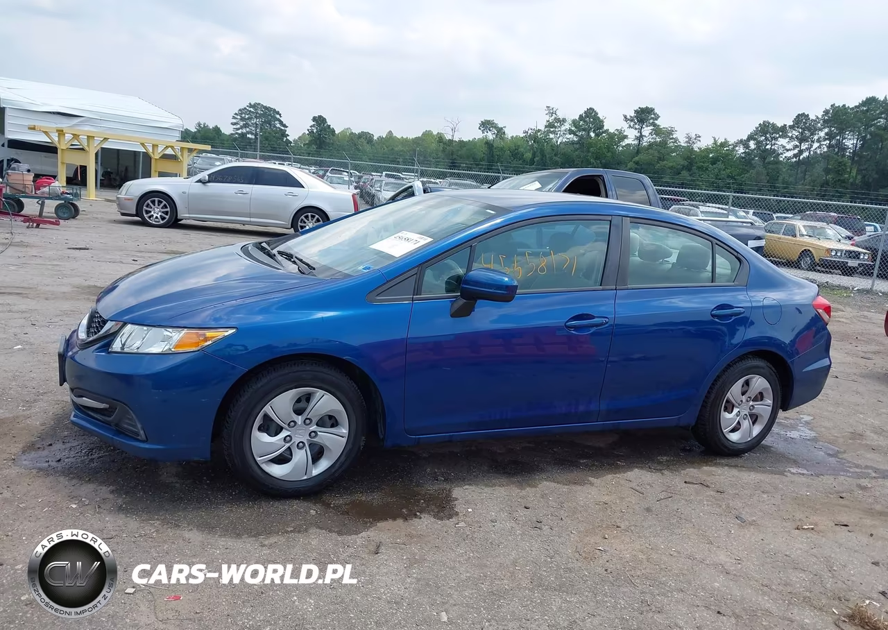 2014 Honda Civic Lx VIN:19XFB2F50EE049572 - 14
