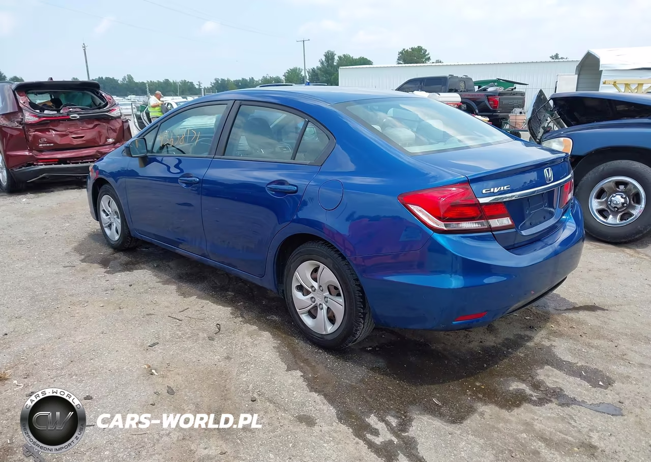 2014 Honda Civic Lx VIN:19XFB2F50EE049572 - 3