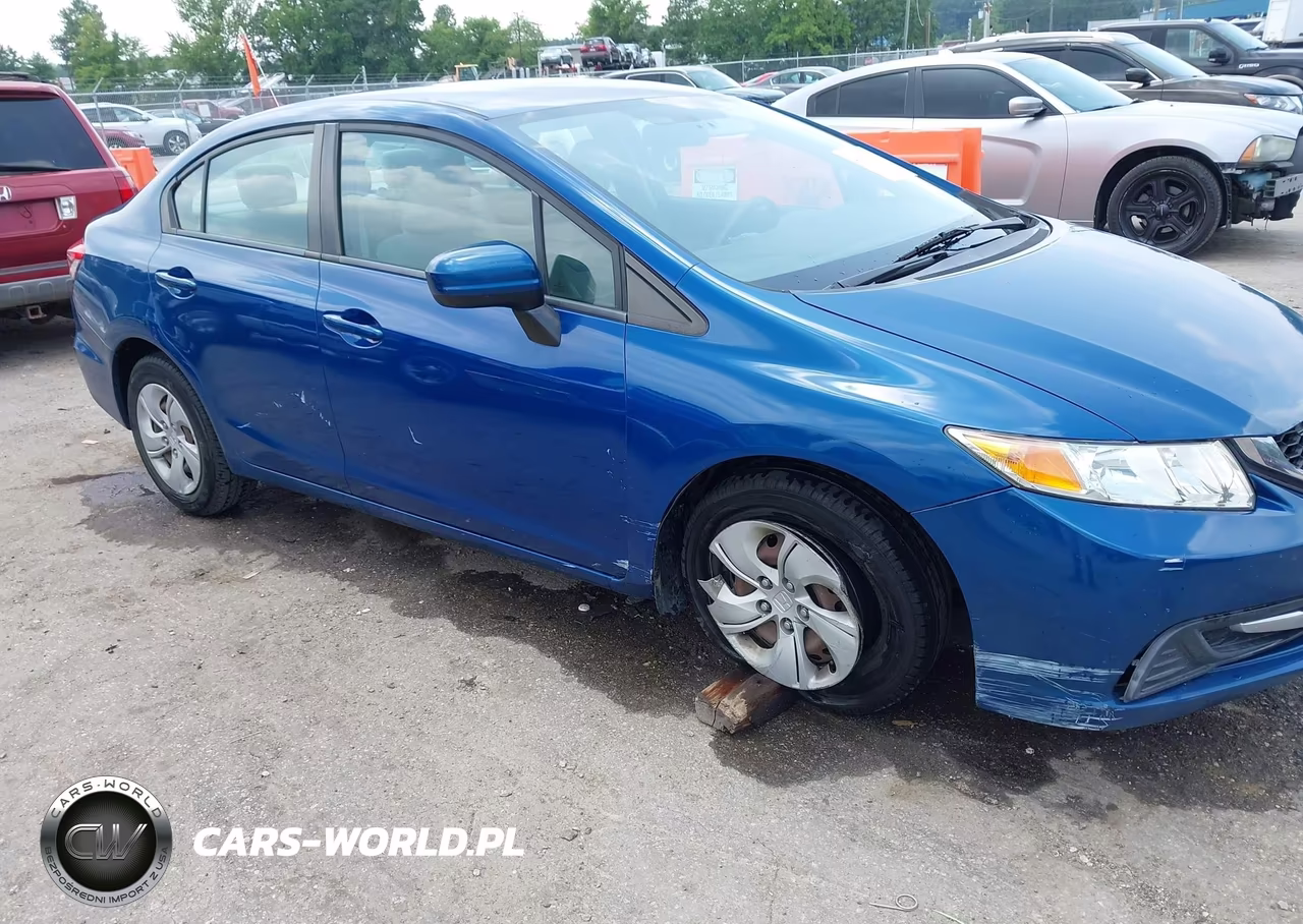 2014 Honda Civic Lx VIN:19XFB2F50EE049572 - 6