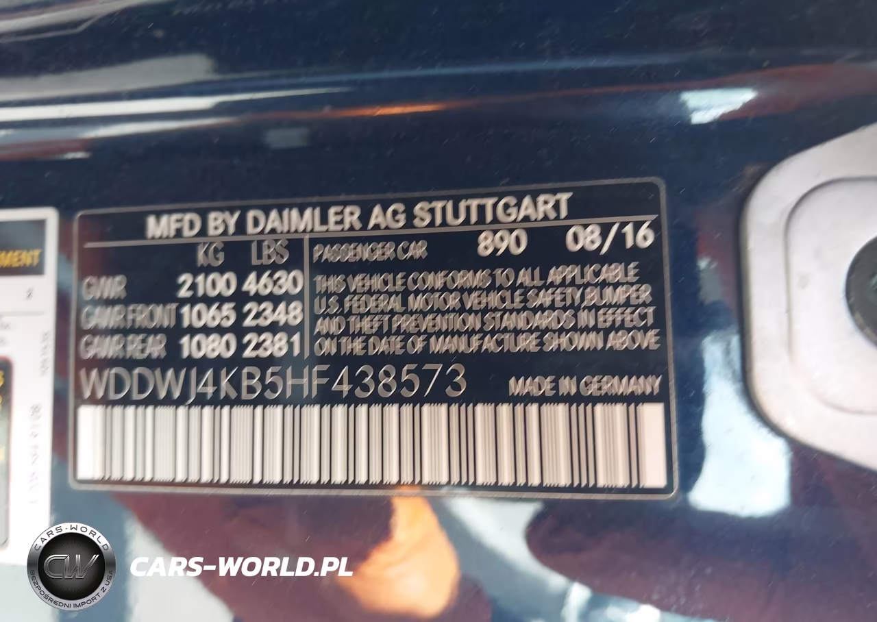 2017 Mercedes-Benz C 300 4Matic VIN:WDDWJ4KB5HF438573 - 9