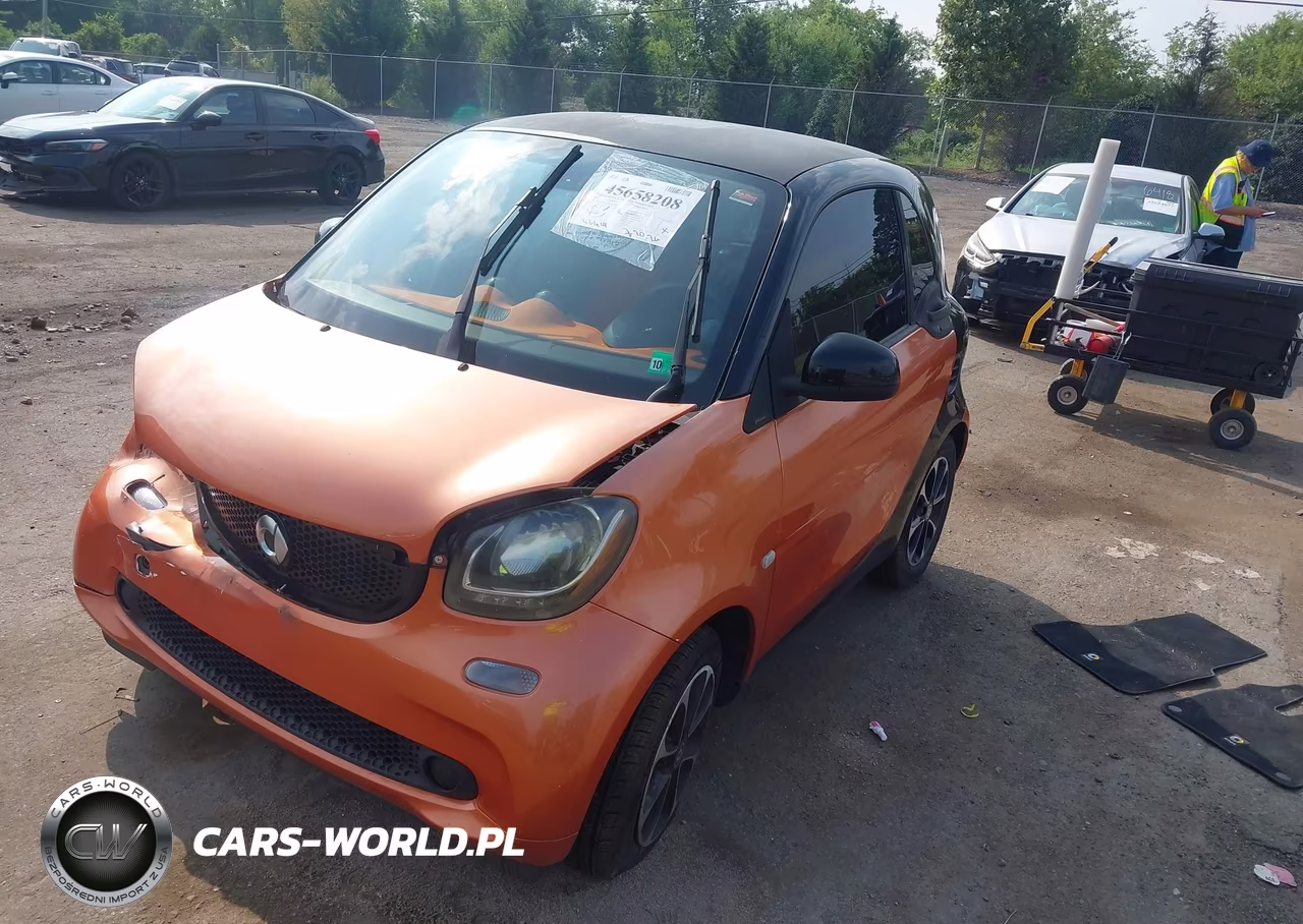 2016 Smart Fortwo Passion VIN:WMEFJ5DA1GK051837 - 2