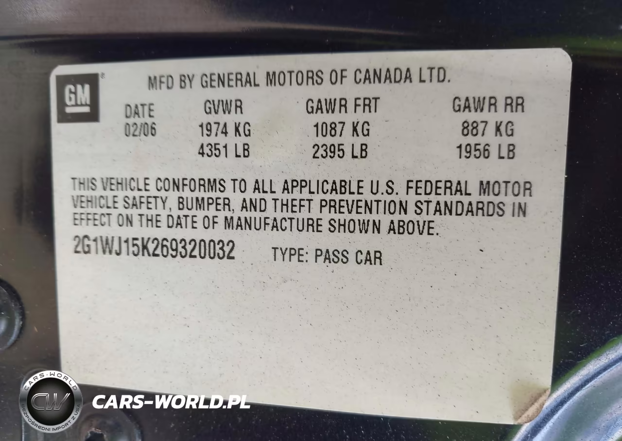 2006 Chevrolet Monte Carlo Ls VIN:2G1WJ15K269320032 - 9