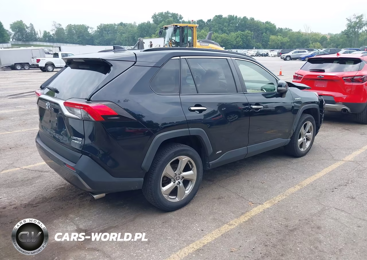 2021 Toyota Rav4 Hybrid Limited VIN:JTMD6RFVXMD014509 - 4
