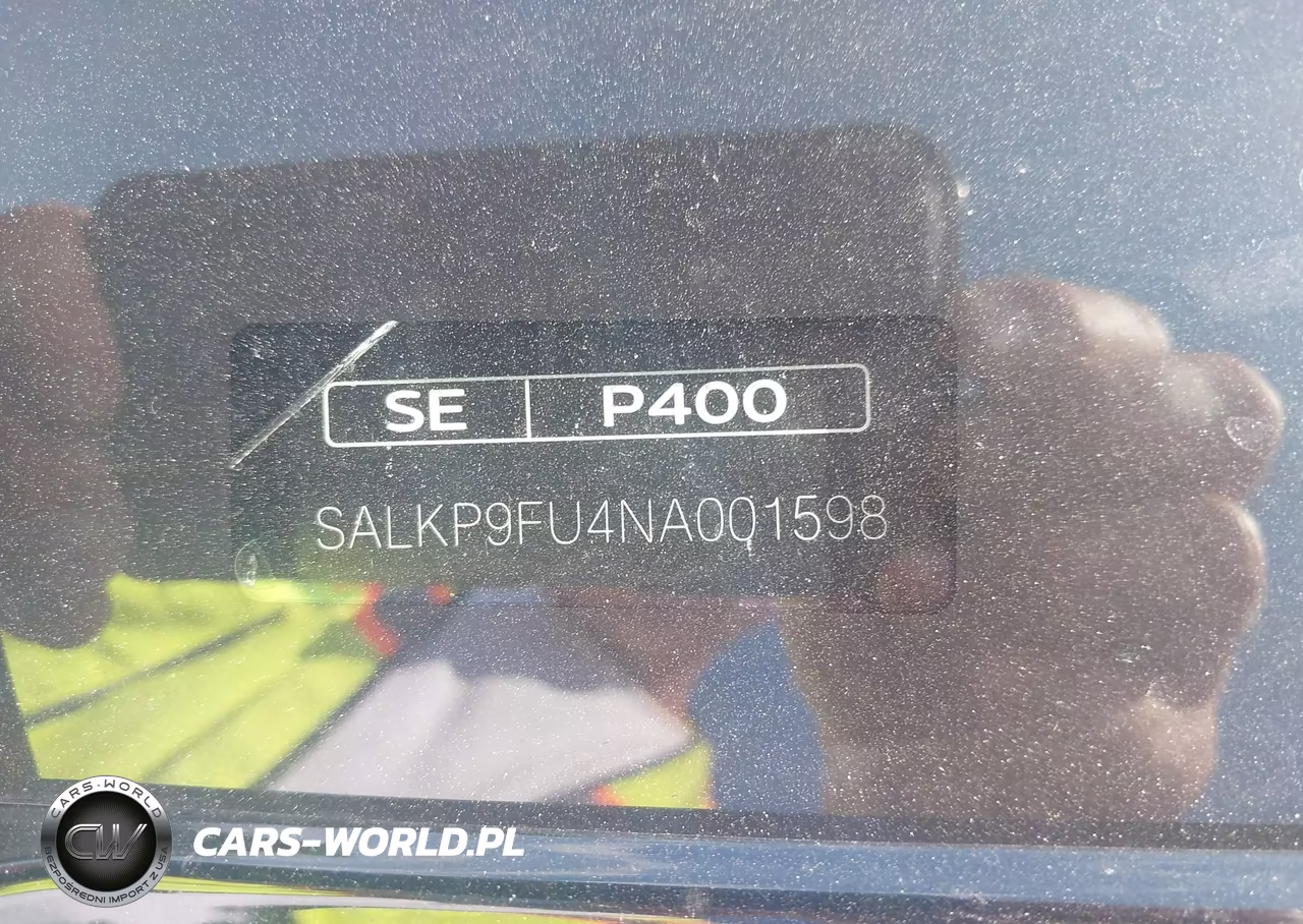 2022 Land Rover New Range Rover P400 Se VIN:SALKP9FU4NA001598 - 9
