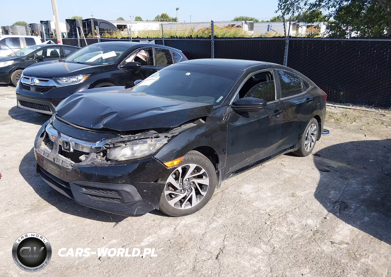 2017 Honda Civic Ex VIN:19XFC2F76HE040104 - 2