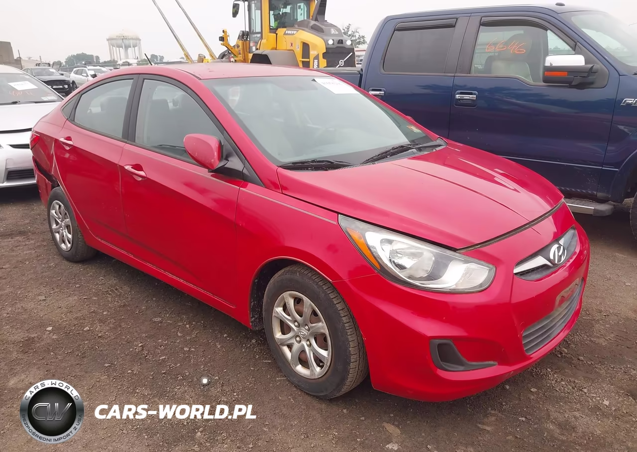 2013 Hyundai Accent Gls VIN:KMHCT4AE0DU280227 - 1