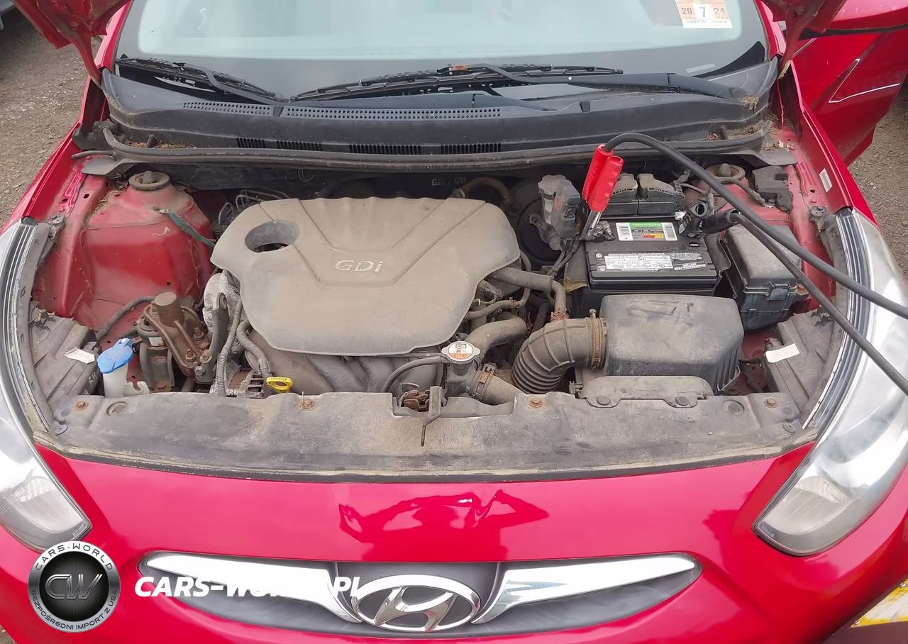 2013 Hyundai Accent Gls VIN:KMHCT4AE0DU280227 - 10