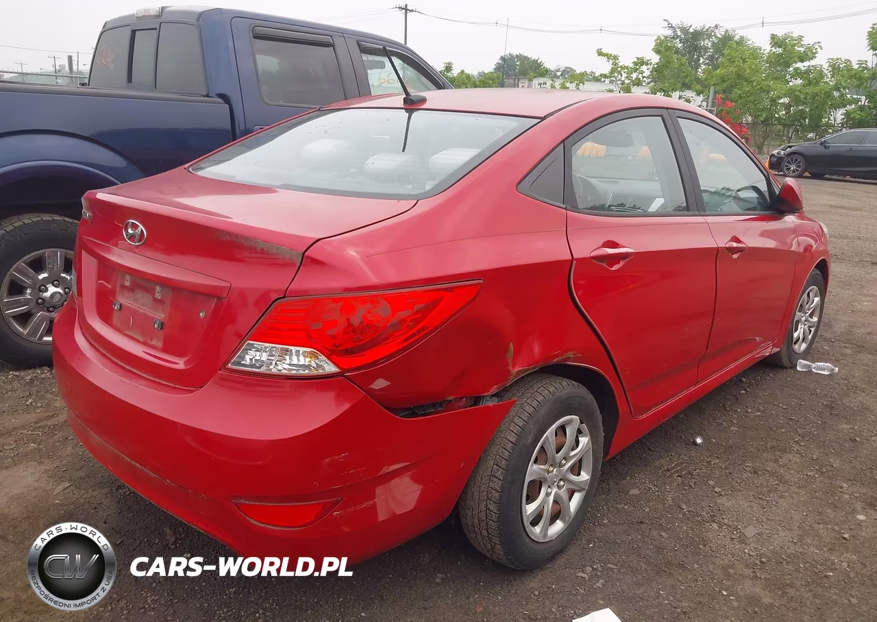 2013 Hyundai Accent Gls VIN:KMHCT4AE0DU280227 - 12